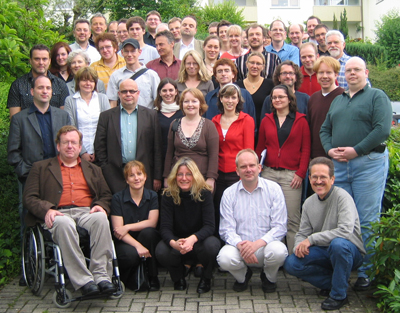 Gruppenbild der Teilnehmer und Referenten der nestor/DPE Summer School 2008